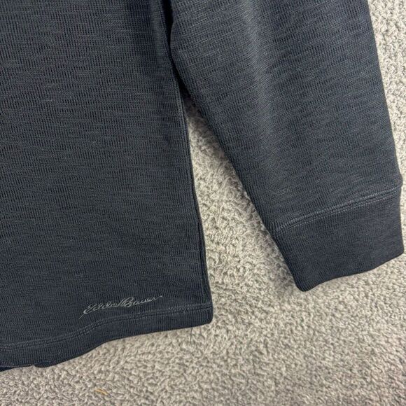 NEW Eddie Bauer Double Knit Crew Neck Tee Shirt Mens 2XL Black Outdoor Hike‎ NWT - Picture 4 of 14